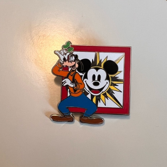 Disney Pin Mickey Mouse & Goofy Disneyland / Walt Disney World Rare Collectible - Picture 4 of 4